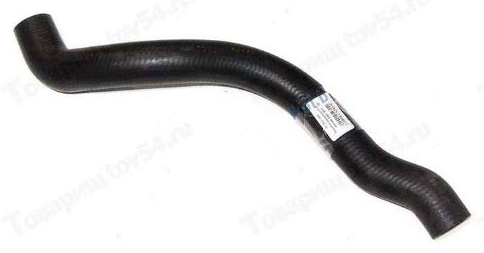 Патрубок радиатора ВАЗ 2170 Приора (без кондиционера) нижний <b>БРТ 2170-1303010Р</b> - изображение