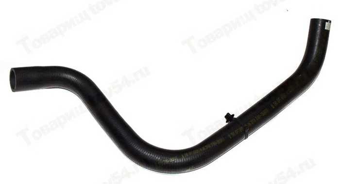 Патрубок радиатора ВАЗ 2180 Vesta нижний <b>БРТ 2180-1303010Р</b> - изображение