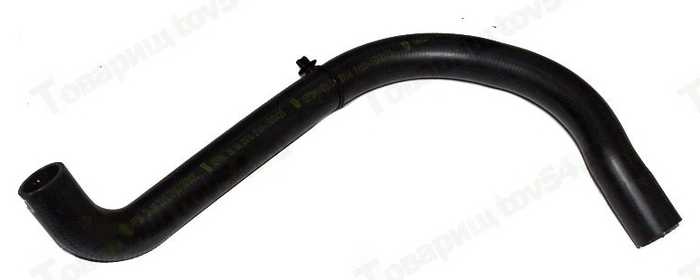 Патрубок радиатора ВАЗ 2180 Vesta верх <b>БРТ 2180-1303025Р</b> - изображение