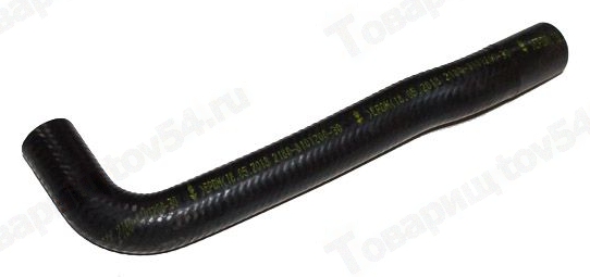 Патрубок печки ВАЗ 2180 Vesta подводящий <b>БРТ 2180-8101200-30Р</b> - изображение