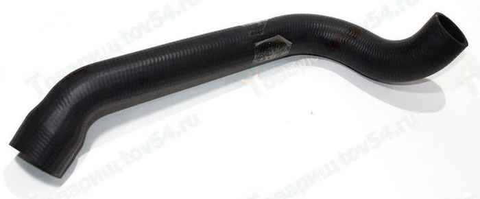 Патрубок радиатора Газ 3309 дв.ЯМЗ 534 Е-4 верхний <b>БРТ 33098-1303010Р</b> - изображение