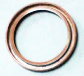 Сальник коленвала Газ 3110 перед ЗМЗ-406 красный <b>БРТ 406.1005034-02Р</b> - изображение 1