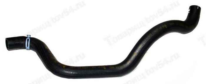 Патрубок радиатора ВАЗ 2190 Гранта, 2192, Datsun отводящий <b>БРТ 640923Р</b> - изображение