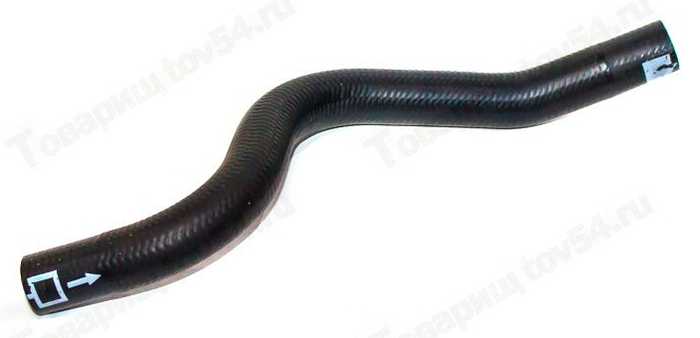 Патрубок печки X-Ray отводящий 8450020033 <b>БРТ ХR20033Р</b> - изображение