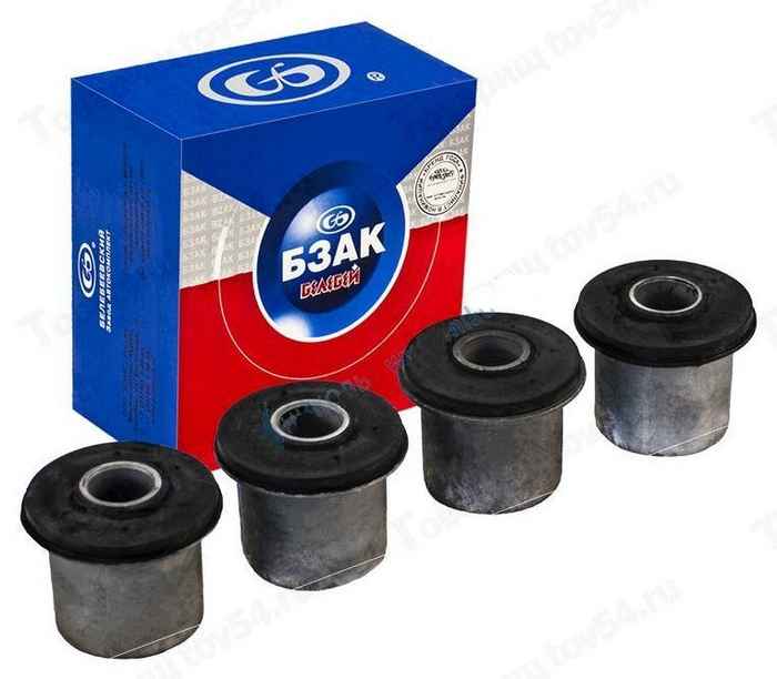 Сайлентблоки ВАЗ 21214 нижние нового образца (4шт) <b>БЗАК 906-515</b> - изображение