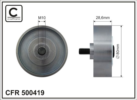 Ролик <b>CAFFARO 500419</b> - изображение