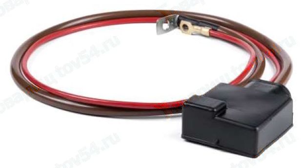 Провод АКБ '+' ВАЗ 2101-2105, 2107 (L=840) литая клемма <b>CARGEN 2105-3724070-90</b> - изображение