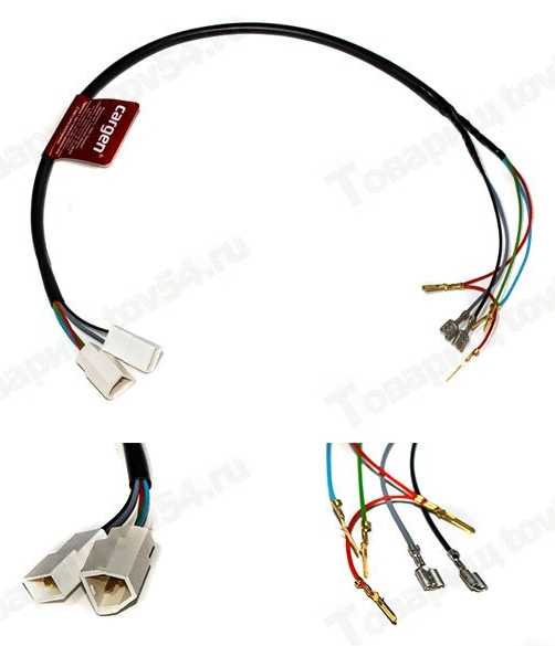 Жгут зеркала с обогревом и электроприводом с гнездовым разъемом ВАЗ 2123 <b>CARGEN 2123-8201116 АХ</b> - изображение Жгут зеркала с обогревом и электроприводом с гнездовым разъемом ВАЗ 2123 <b>CARGEN 2123-8201116 АХ</b> - изображение