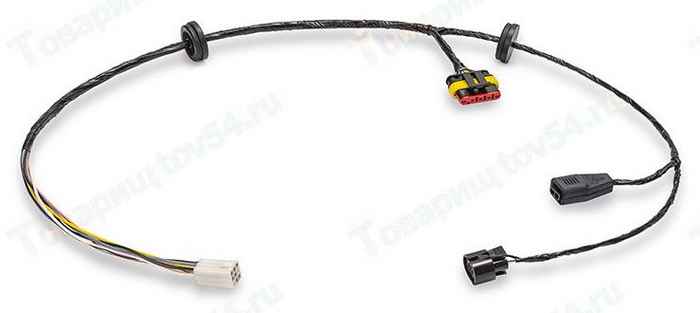 Жгут проводов коробки воздухопритока ВАЗ 2190 Гранта без отверстий <b>CARGEN 21902-3724019</b> - изображение