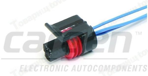 Колодка датчика положения дроссельно заслонки ВАЗ инж. с проводами <b>CARGEN АХ-315</b> - изображение