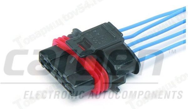 Колодка ДМРВ BOSCH ВАЗ 21093 5 конт. с проводами <b>CARGEN АХ-320</b> - изображение Колодка ДМРВ BOSCH ВАЗ 21093 5 конт. с проводами <b>CARGEN АХ-320</b> - изображение