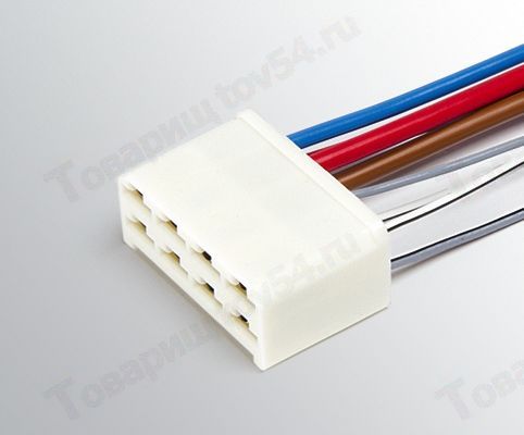 Колодка выключателя зажигания ВАЗ 2110-2115 с проводами <b>CARGEN АХ-368-3</b> - изображение