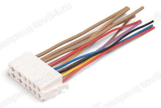 Колодка блока управления светотехникой ВАЗ 1117-1119 Калина, 2170 Приора, 2190 Гранта 12 конт. с проводами <b>CARGEN АХ-473</b Колодка блока управления светотехникой ВАЗ 1117-1119 Калина, 2170 Приора, 2190 Гранта 12 конт. с проводами <b>CARGEN АХ-473</b> - изображение