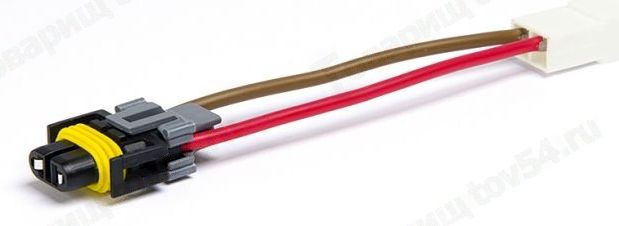 Жгут переходник к противотуманным фарам Н11 ВАЗ 1118 Калина, 2170 Приора <b>CARGEN АХ-604</b> - изображение