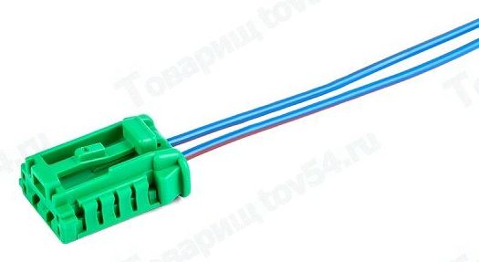 Колодка к обогревателю сидений ВАЗ 1118 Калина, 2170 Приора, 2190 Гранта с проводами <b>CARGEN AX-490</b> - изображение