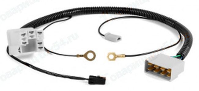 Жгут переходник к подрулевому переключателю света ВАЗ 1118, 2190, 2170 при уст-ке электроусилителя руля <b>CARGEN AX-605-2</b> Жгут переходник к подрулевому переключателю света ВАЗ 1118, 2190, 2170 при уст-ке электроусилителя руля <b>CARGEN AX-605-2</b> - изображение