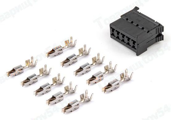 Разъем 10-контактный блок. доп электрики Lada Vesta <b>CARGEN AX64410S</b> - изображение