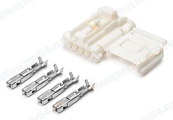 Разъем 4-контактный к датчику переднего тормоза Lada Vesta <b>CARGEN AX6444S</b> - изображение