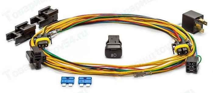 Жгут проводов противотуманных фар ВАЗ 2123 Нива шевроле <b>CARGEN AX785</b> - изображение