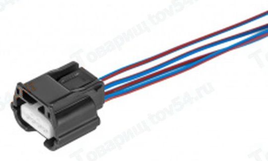 Колодка датчика кислорода Lada Ларгус 2180, к замку багажника ВАЗ 2190 герметичная с проводом <b>CARGEN AX-951</b> - изображение