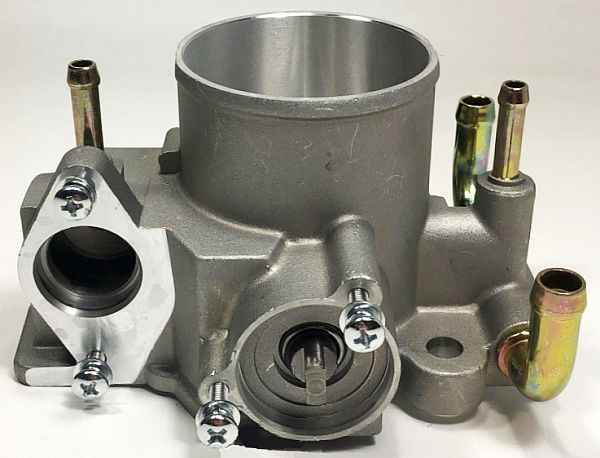 Дроссель ВАЗ 2110, 2112 дв.1,6 (46мм) с РХХ/ДПДЗ Cartronic CRTR0120690 (2112-1148010-12) - изображение Дроссель ВАЗ 2110, 2112 дв.1,6 (46мм) с РХХ/ДПДЗ Cartronic CRTR0120690 (2112-1148010-12) - изображение