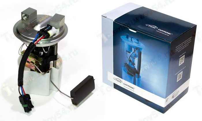 Бензонасос ВАЗ 2112 с резьбовым соединением, в сборе (модуль) <b>CARTRONIC CTR0067849</b> - изображение