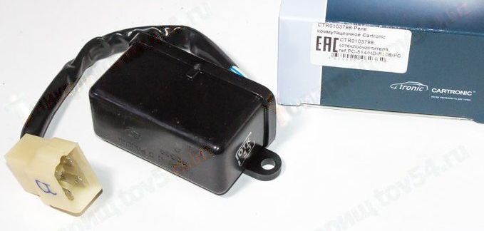 Реле стеклоочистителя с паузой ВАЗ 2101-2107, 2121 Нива (РС514) <b>CARTRONIC CTR0103798</b> - изображение