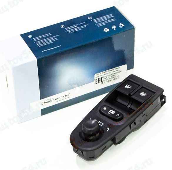 Модуль управления стеклоподъемниками ВАЗ 1117-1119 Калина (352. 3769) <b>Cartronic CTR0105961</b> - изображение