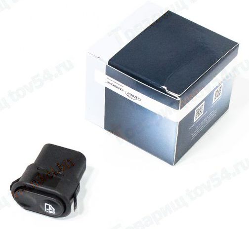 Выключатель стеклоподъемника ВАЗ 2113-2115 2-х клавишный <b>Cartronic CTR0109982</b> - изображение