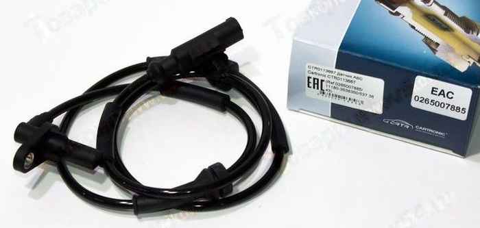 Датчик ABS передний ВАЗ 1118 Калина, 2170 Приора, 2190 Гранта <b>CARTRONIC CTR0113667</b> - изображение