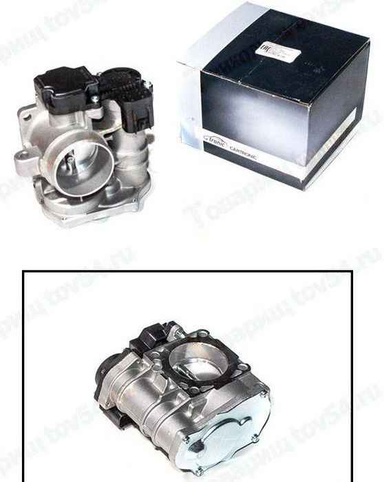 Дроссель с электроприводом ВАЗ 21116-1148010 <b>Cartronic CTR0117909</b> (28168420) - изображение