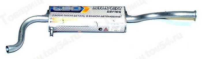 Глушитель ВАЗ 2114 <b>CBD 2113-1201005</b> - изображение