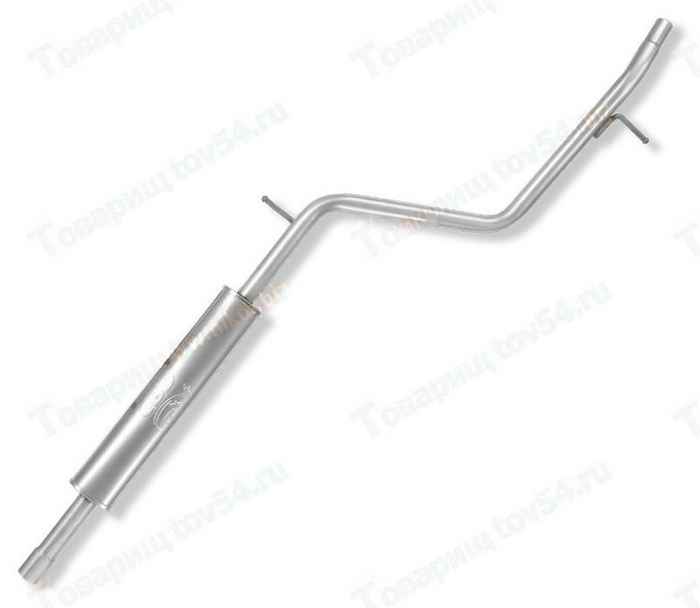 Резонатор / глушитель дополнительный Lada Largus (дв.K4M, K7M) нержавеющий <b>CBD CBD120.034</b> - изображение