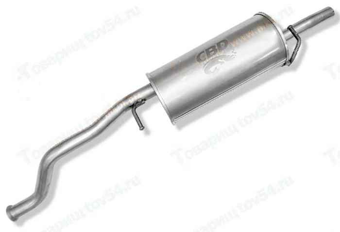 Глушитель ВАЗ 2180 Vesta нержавеющ. <b>CBD CBD130.001</b> - изображение
