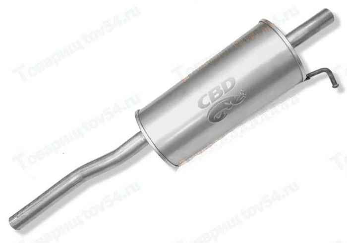 Глушитель Lada Largus (12-) нержавеющ. <b>CBD CBD130.002</b> - изображение