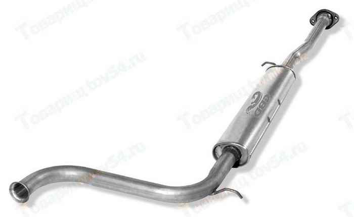 Резонатор ВАЗ 1118 Калина нержавейка <b>CBD RAL001</b> - изображение