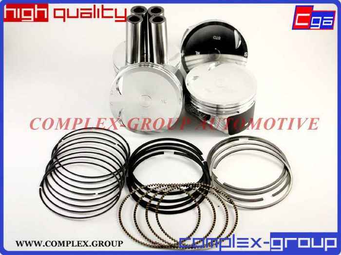 Комплект поршней с кольцами Mazda 2.0 (D=87,5mm)(4шт) <b>CGA 1PR3004RA</b> - изображение