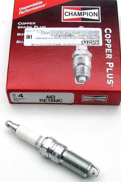 Свеча зажигания CHAMPION cch443 / RE16MC/T04 - изображение Свеча зажигания CHAMPION cch443 / RE16MC/T04 - изображение