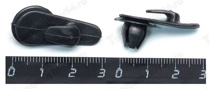 Пистон обшивки ВАЗ 2101 ПЛАСТИК черный <b>Челябинск 2101-п-о</b> - изображение