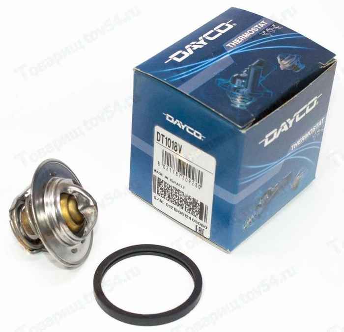 Термостат LADA Largus, Renault Logan, Duster, Laguna, Megane DAYCO 8200772990 <b>CORTECO DT1018V</b> - изображение
