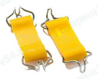 Крепление глушителя ВАЗ 2101 (2 ремня) полиуретан желтый <b>CS-20 08429</b> - изображение