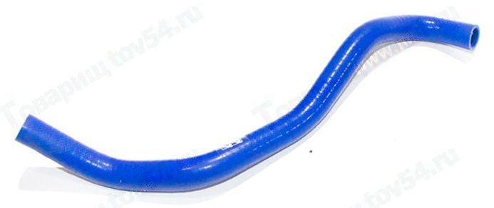 Шланг расширительного бачка ВАЗ 2190 Гранта усиленный силикон синий <b>CS-20 08862</b> - изображение