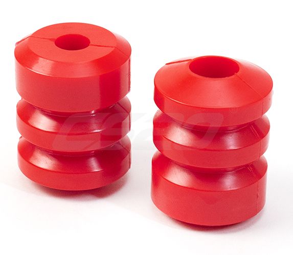 Отбойник задней стойки с пыльником ВАЗ 2108 (2 шт) красн/черн <b>CS-20 10471</b> (2108-2912622, 2108-2915681) - изображение 1