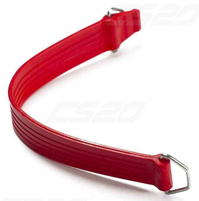 Ремень расширительного бачка ВАЗ 2105 силикон красный <b>CS-20 11456</b> (2105-1311090) - изображение 1
