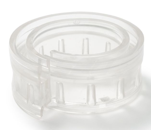 Проставки пружин межвитковые ВАЗ 2108, иномарки 100-120мм (2шт) полиуретан белый <b>CS-20 11856</b> (2108-2910000) - изображение 1