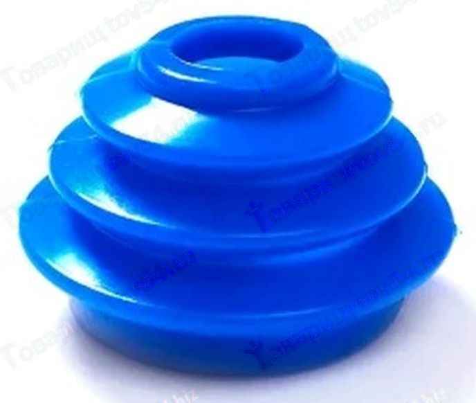 Пыльник рычага КПП ВАЗ 2123 Нива Шевроле нижний силикон синий <b>CS-20 12403</b> - изображение