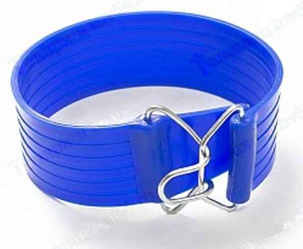 Ремень крепления бачка омывателя ВАЗ 2111 ОКА 330мм силикон синий <b>CS-20 13352</b> - изображение