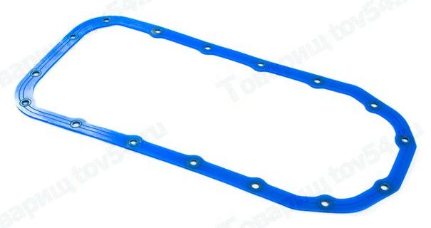 Прокладка картера ВАЗ 2190 Гранта усиленная мет.шайбами силикон синий <b>CS-20 PROFI 14822</b> - изображение
