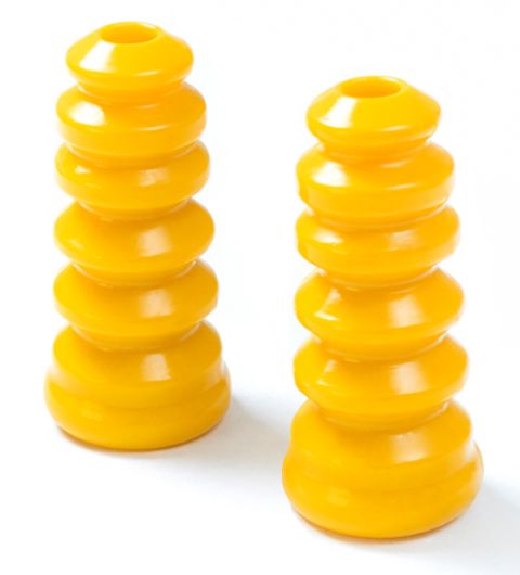 Отбойник задней стойки ВАЗ 2180 Vesta (2 шт) полиуретан желтый <b>CS-20 15770</b> (8450006754) - изображение