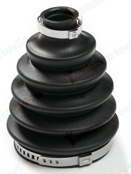 Пыльник ШРУС LADA Vesta наружный с хомутами черный <b>CS-20 16264</b> - изображение